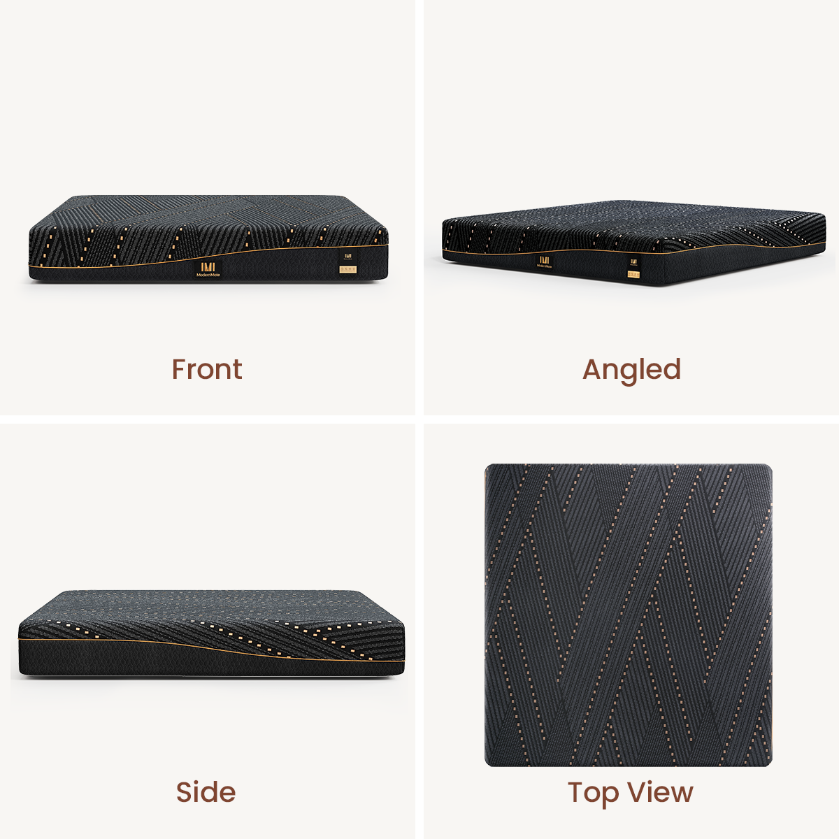 12"Cooling Copper Gel Mattress - Fiberglass-Free - King