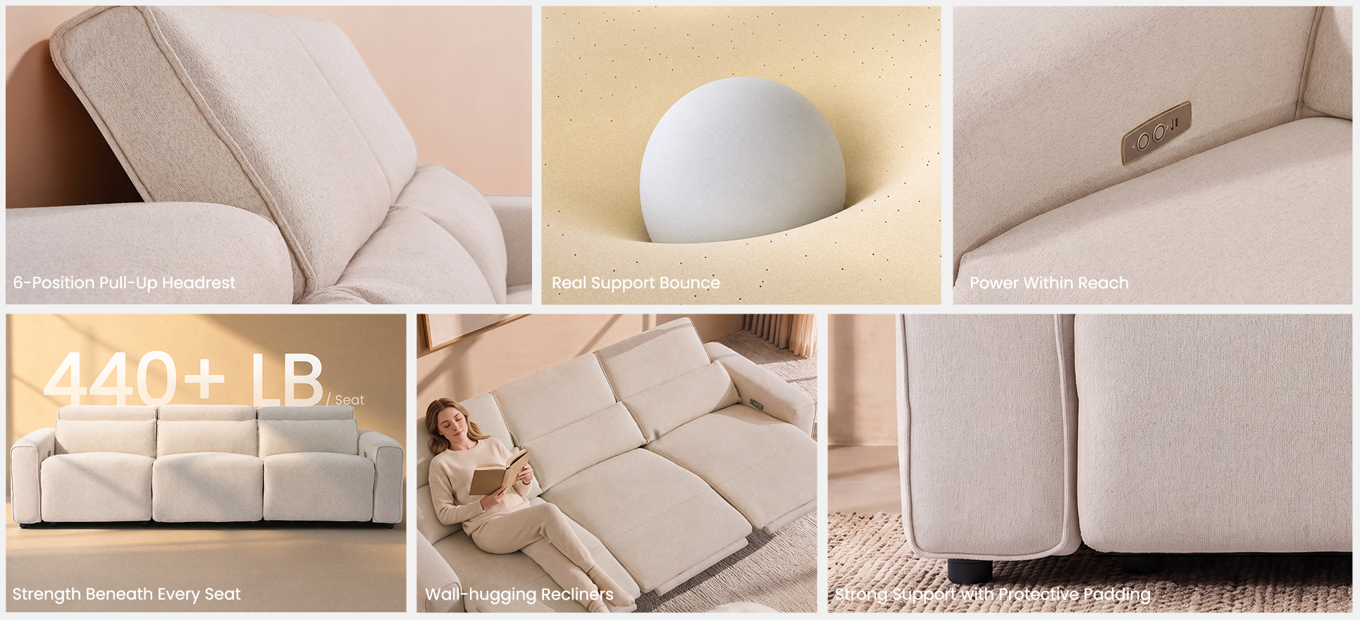 Supportive Layered Seating