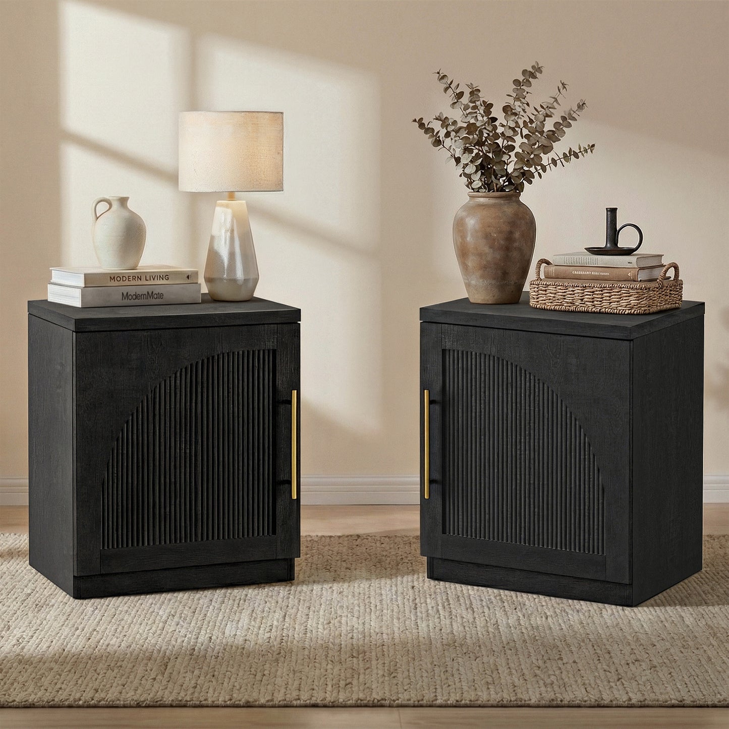 [Pre-sale] Harmo Block Arched Storage End Table Set of 2