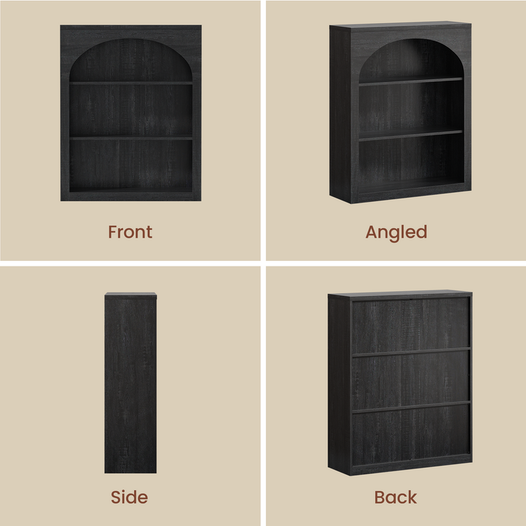 [Pre-sale] Harmo Block 3-Tier Modular Bookshelf, All Black