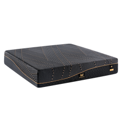 One mattress is prominent in front, Several offset depictions overlap behind it