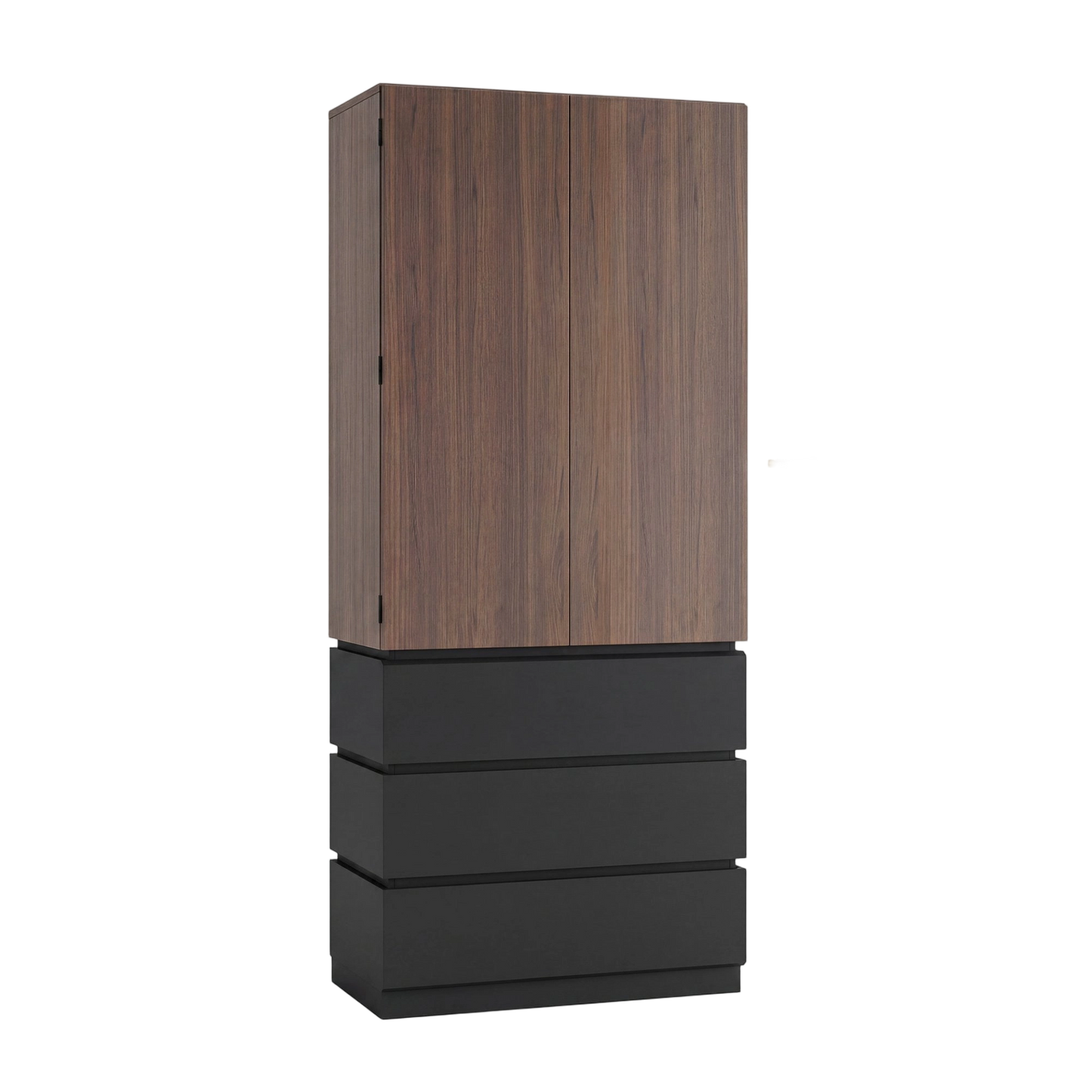 Whisper Series 70.8" Kitchen Pantry with 3 Drawers & Magnetic Closure