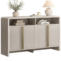 Caly 59" Fluted Sideboard Buffet Cabinet with Storage