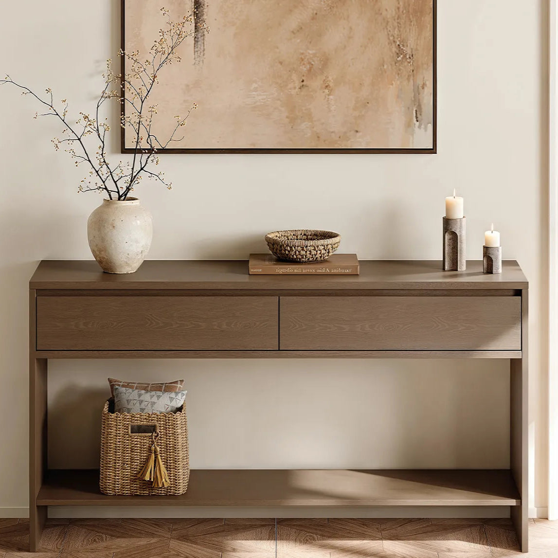 Rowan Solid Wood Console Table