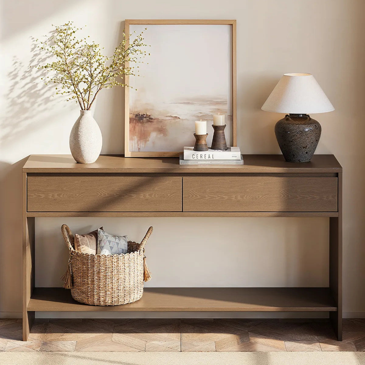 Rowan Solid Wood Console Table