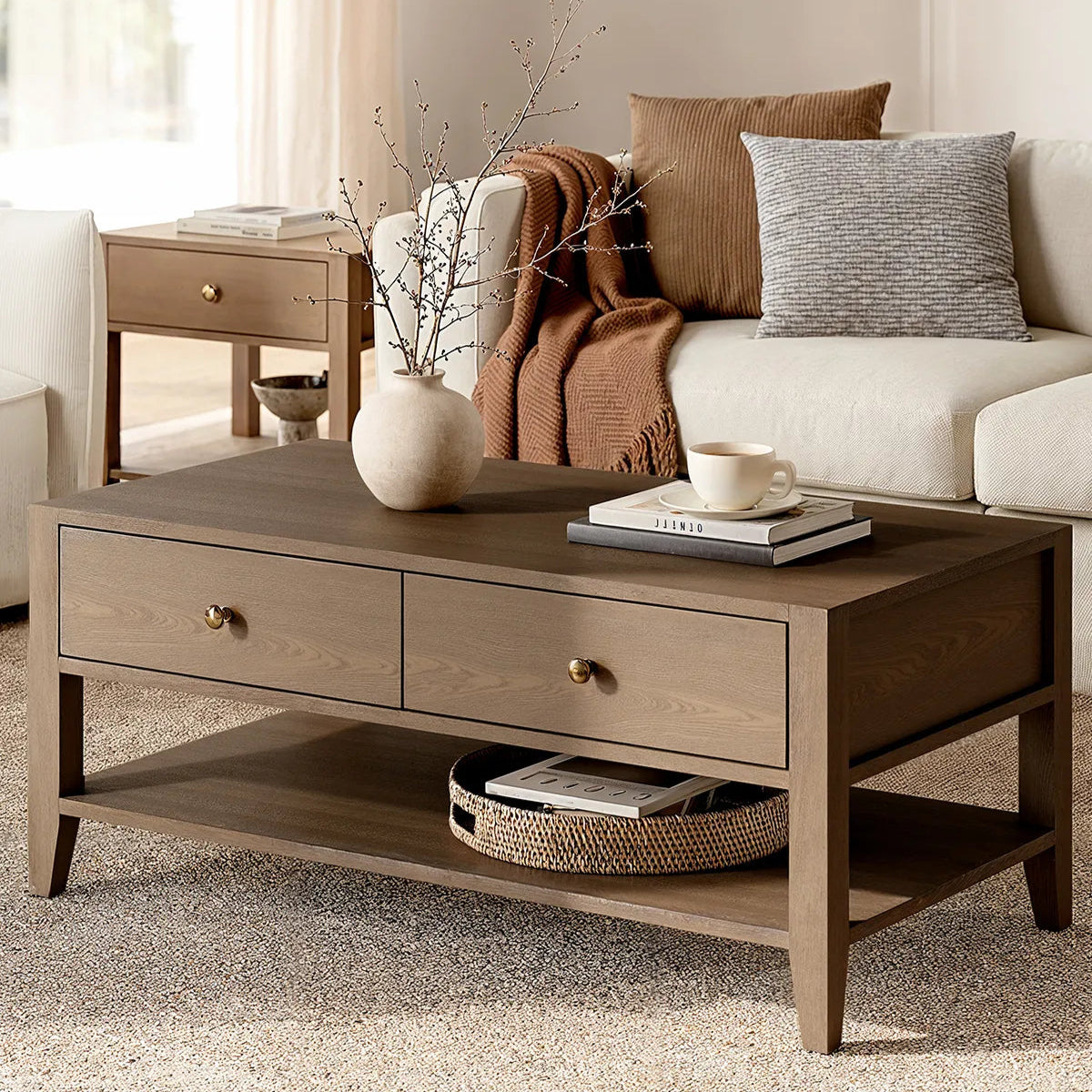 Rowan Solid Wood Coffee Table
