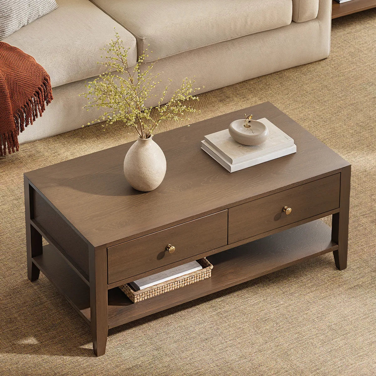 Rowan Solid Wood Coffee Table