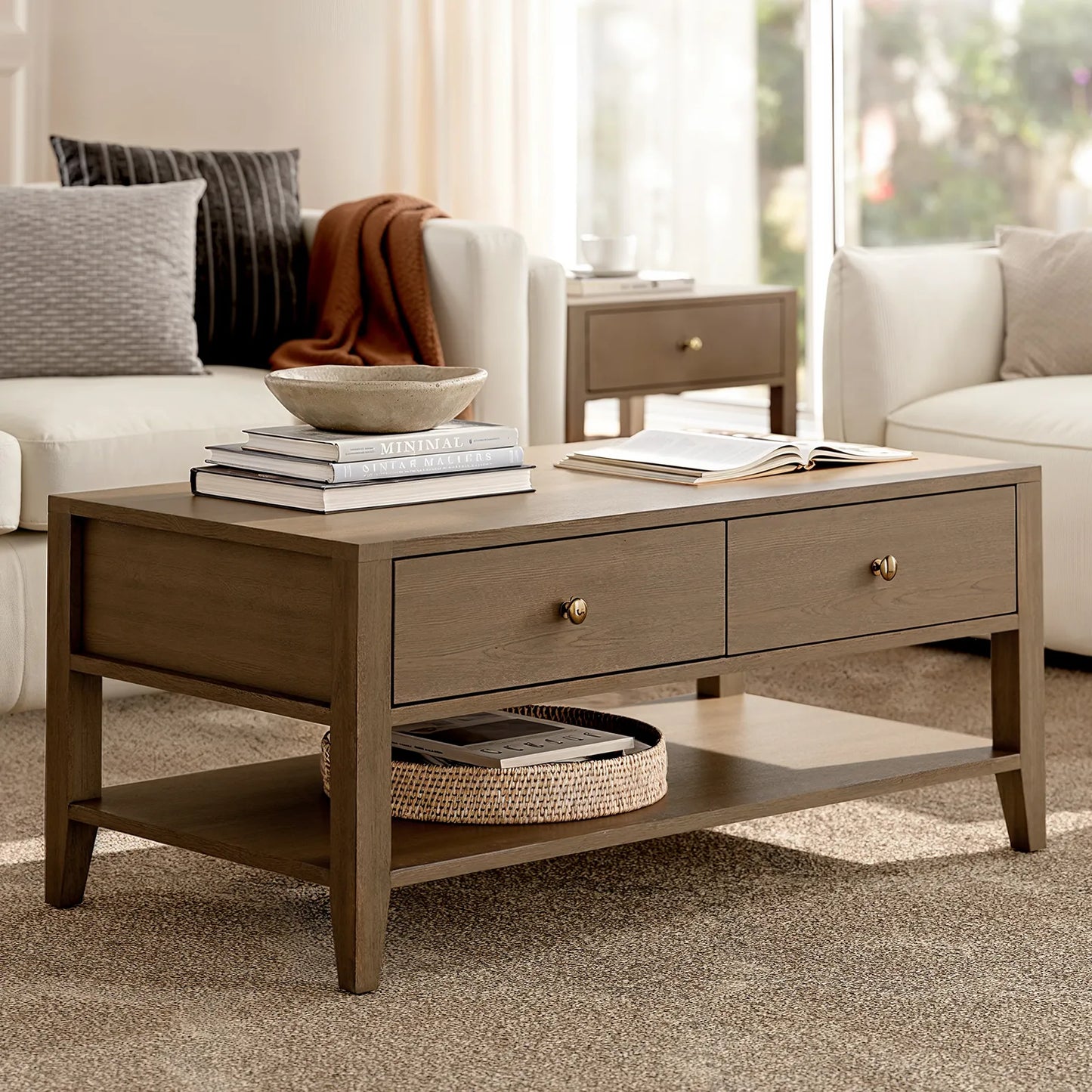 Rowan Solid Wood Coffee Table