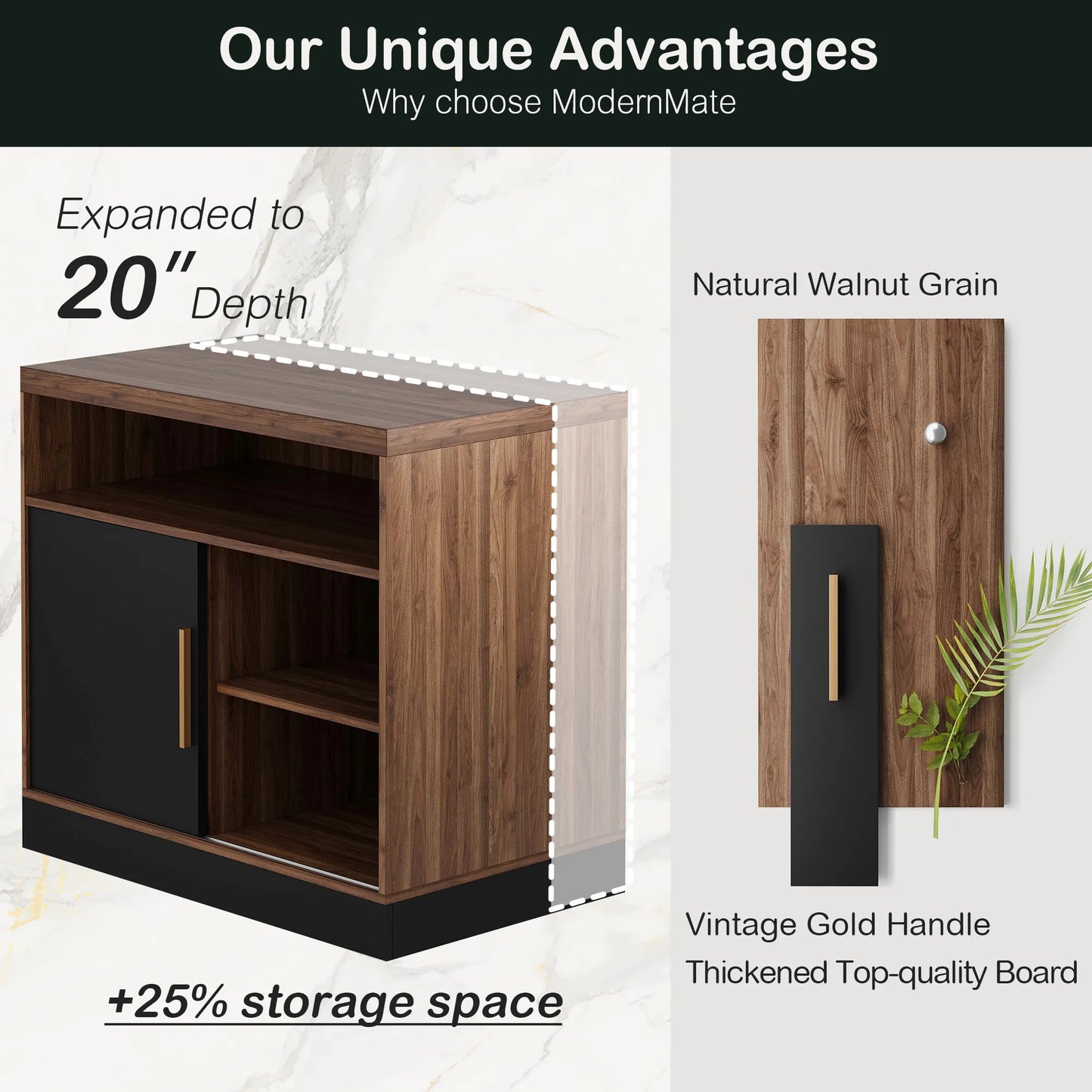 Soren Wood Walnut Lateral Storage Cabinet