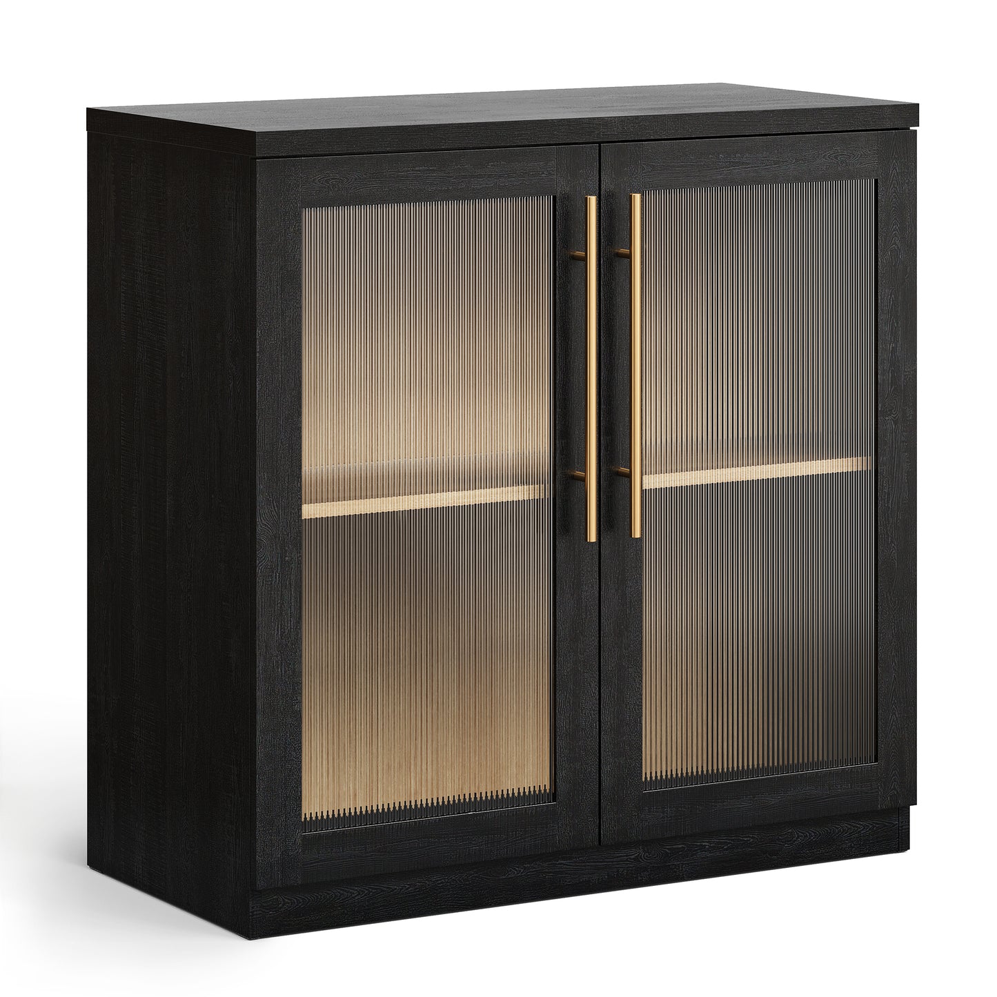 Harmo Block Buffet Cabinet with Acrylic Door
