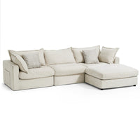 Silas 3-Seat Cloud Sectional Sofa