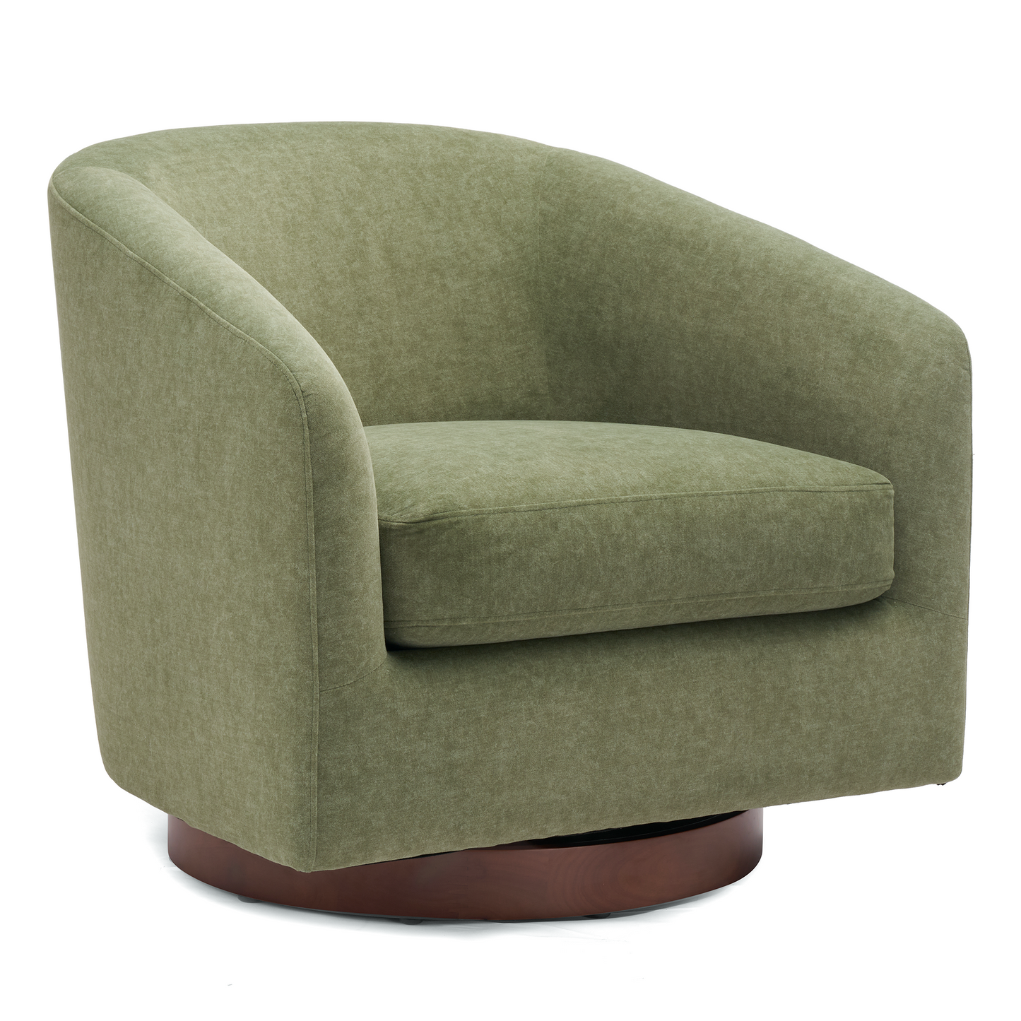 [Pre-Sale] 31.8" Wide-Seat Swivel Accent Chairs - 360° Upholstered in Green