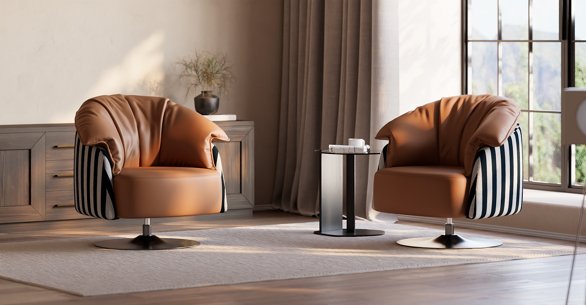 360-DEGREE SWIVEL