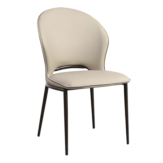 [Pre-Sale] Modern PU Leather Dining Chairs Set 2 PCS, Brown