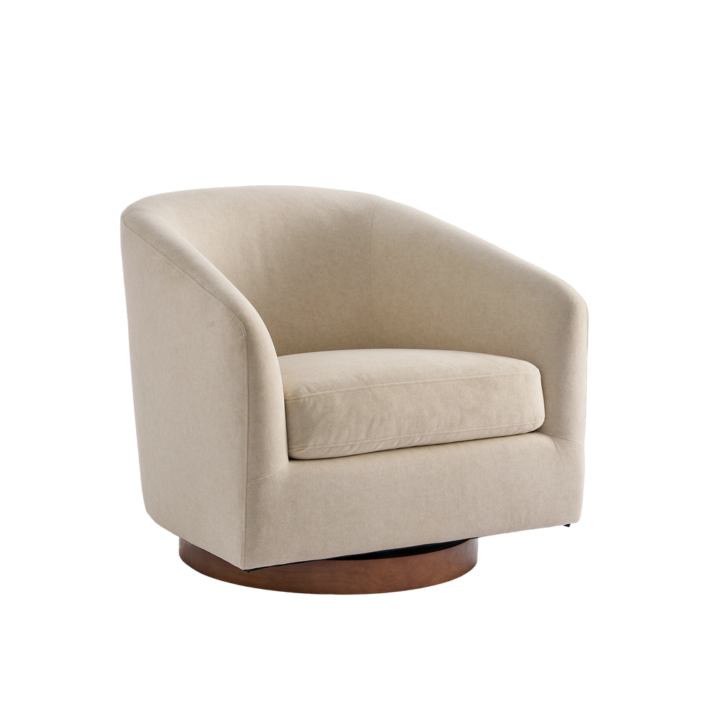 360° Upholstered Swivel Accent Chair