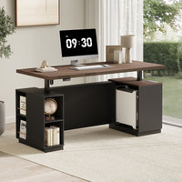 Soren 71" Walnut Standing Desk