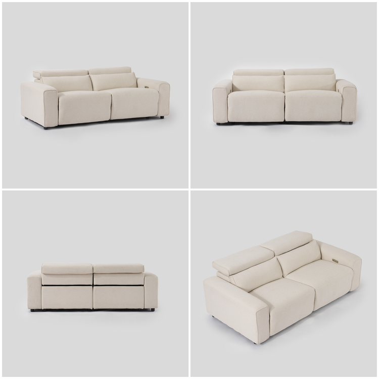 [Pre-Sale] 78.7" Power Reclining Sofa Loveseat with Free Modular Combination