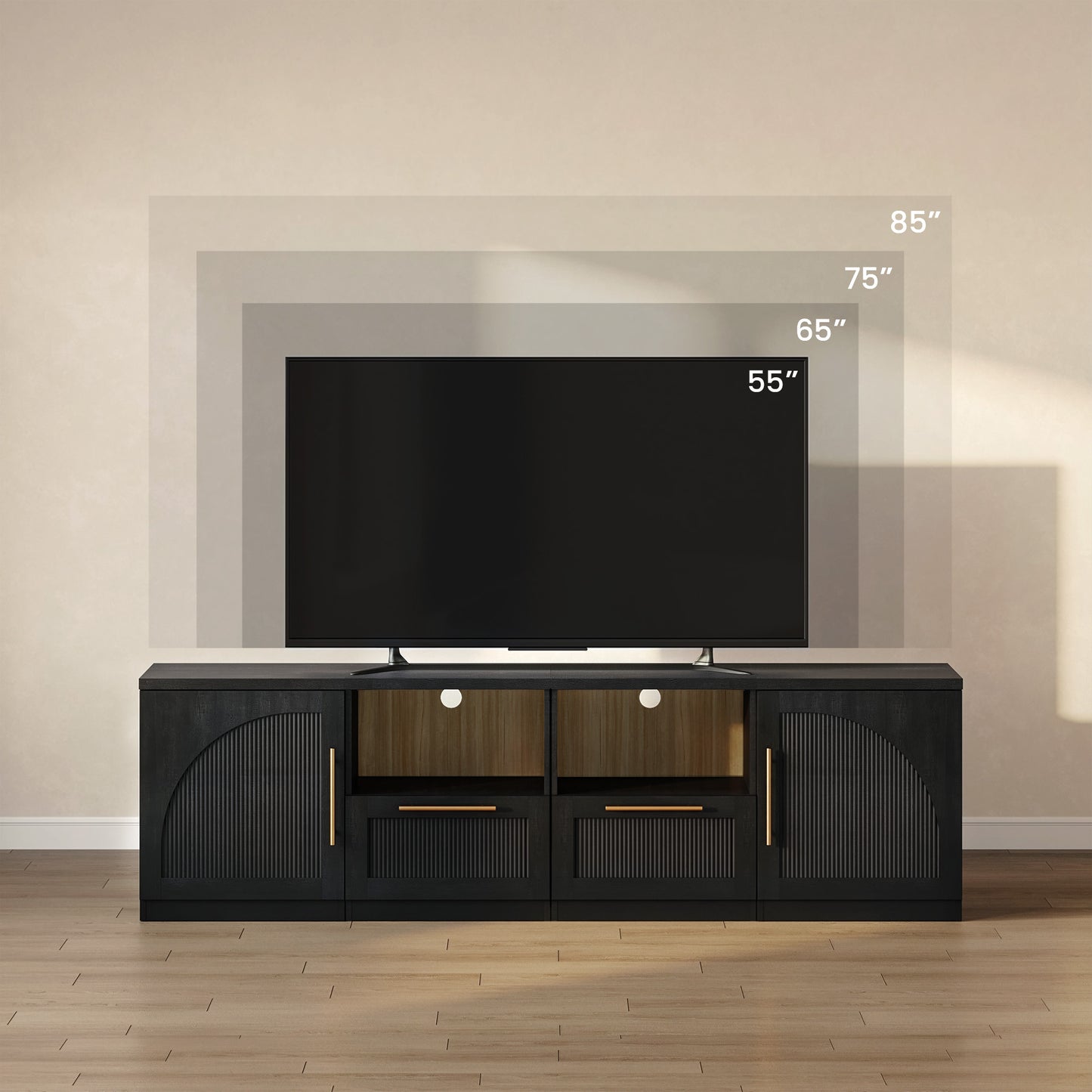 [Pre-sale] Harmo Block Arched Storage End Table Set of 2