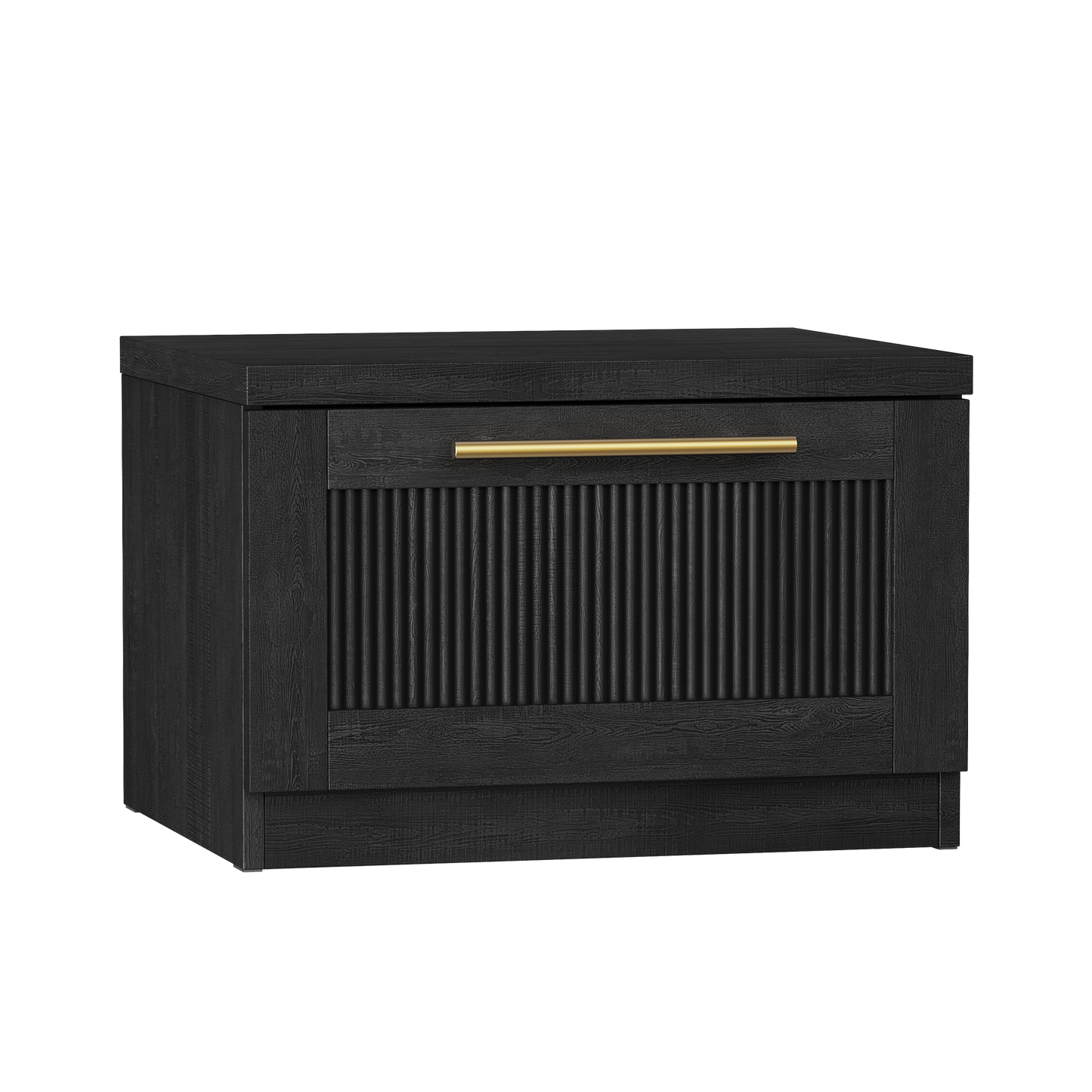 [Pre-sale] Harmo Block Black Floating Nightstand，set of 2