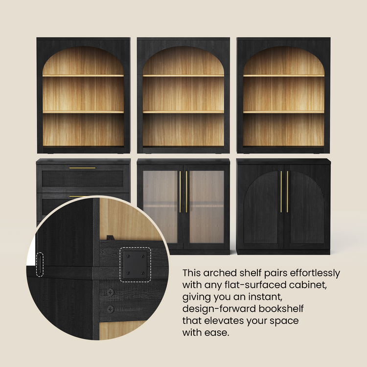 Harmo Block 3-Tier Modular Bookshelf