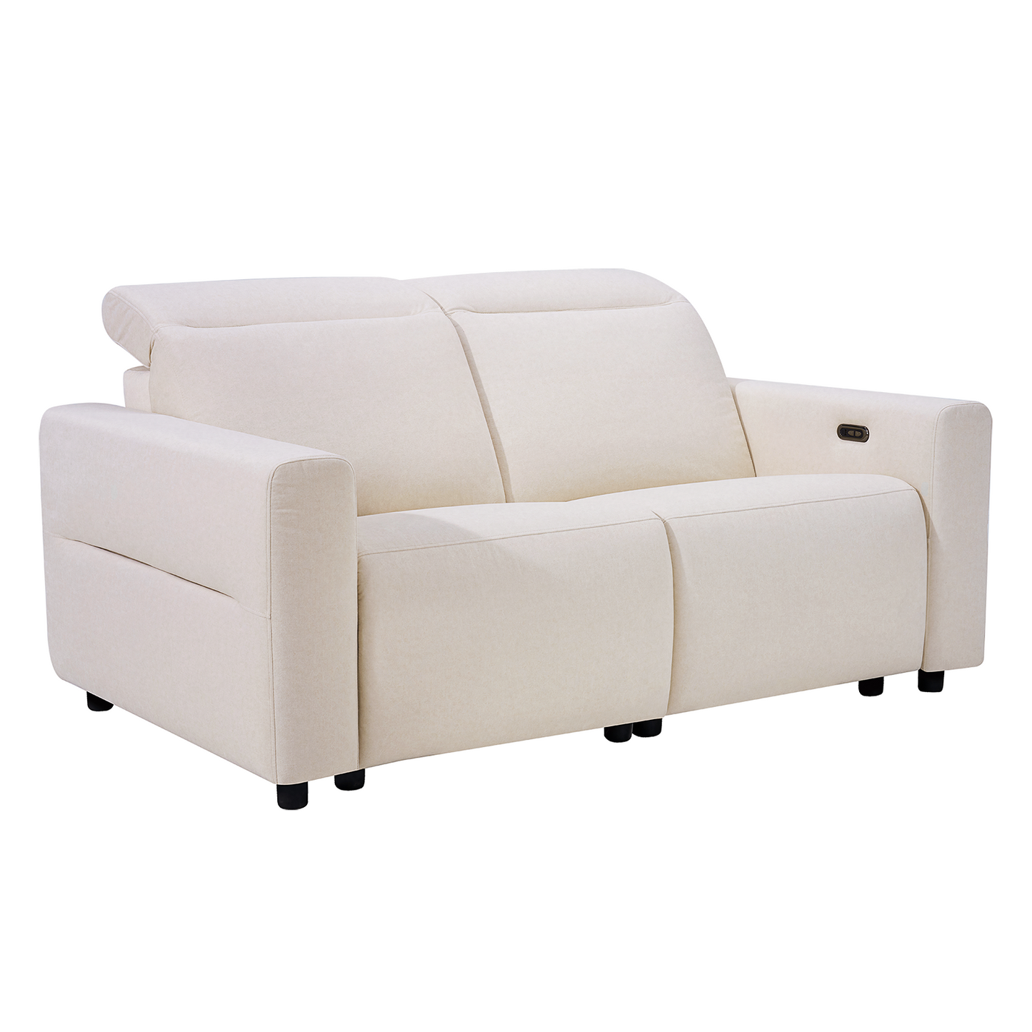 Lodden 68.4" Power Reclining Sofa Loveseat with Zero Gravity & USB-C，Beige