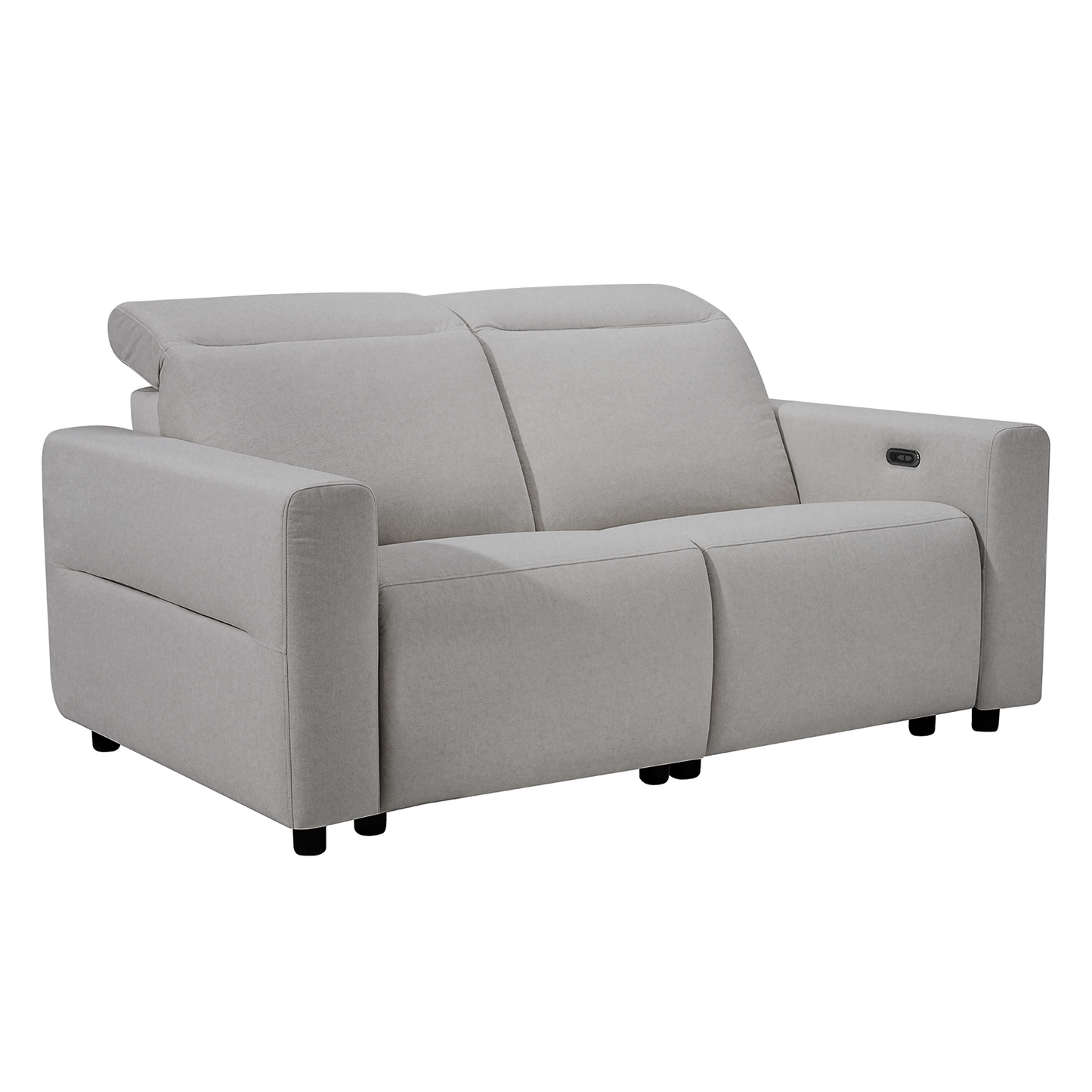 Lodden 68.4" Power Reclining Sofa Loveseat with Zero Gravity & USB-C，Grey