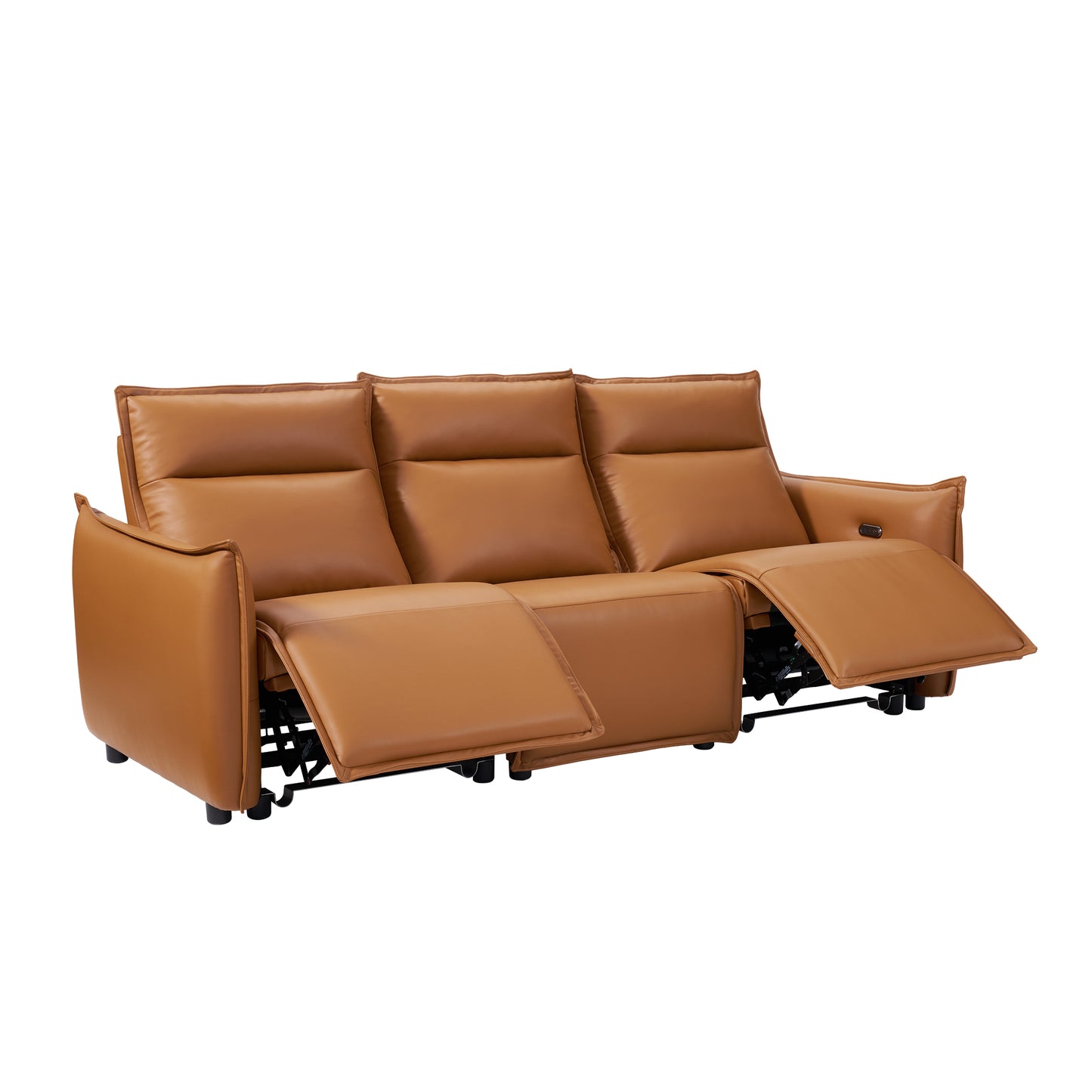 Frame 96" 3-Seater Power Reclining Sofa with Zero Gravity & USB-C, Orange