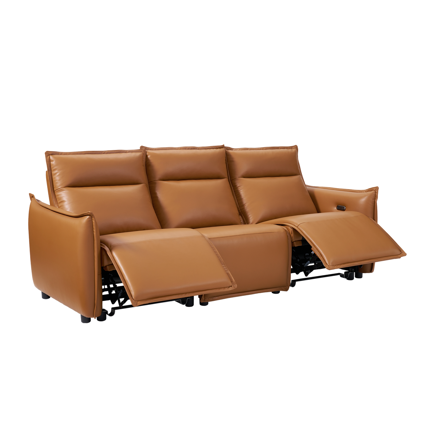 Frame 96" 3-Seater Power Reclining Sofa with Zero Gravity & USB-C, Orange