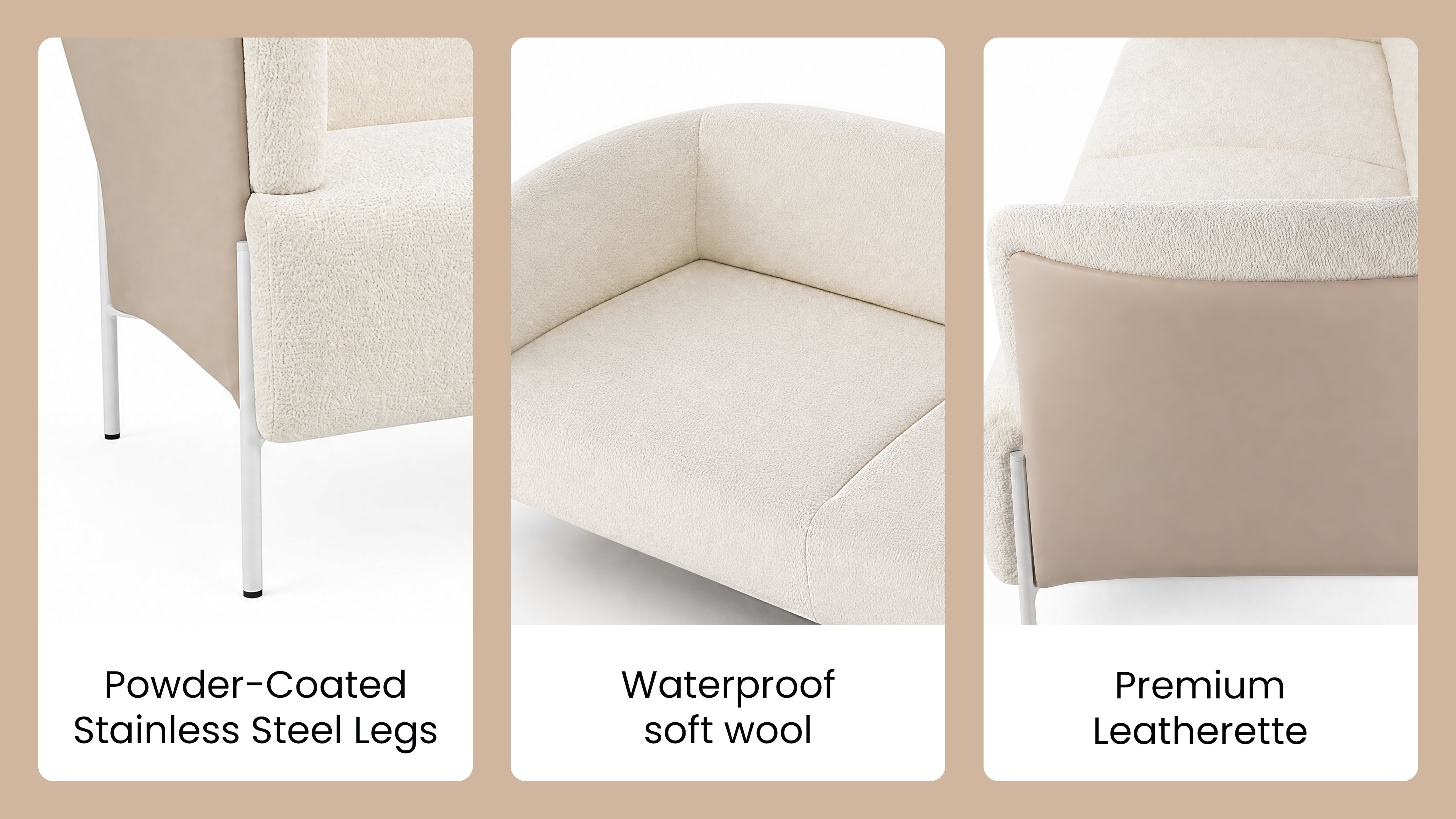 Mixed Tactile Upholstery