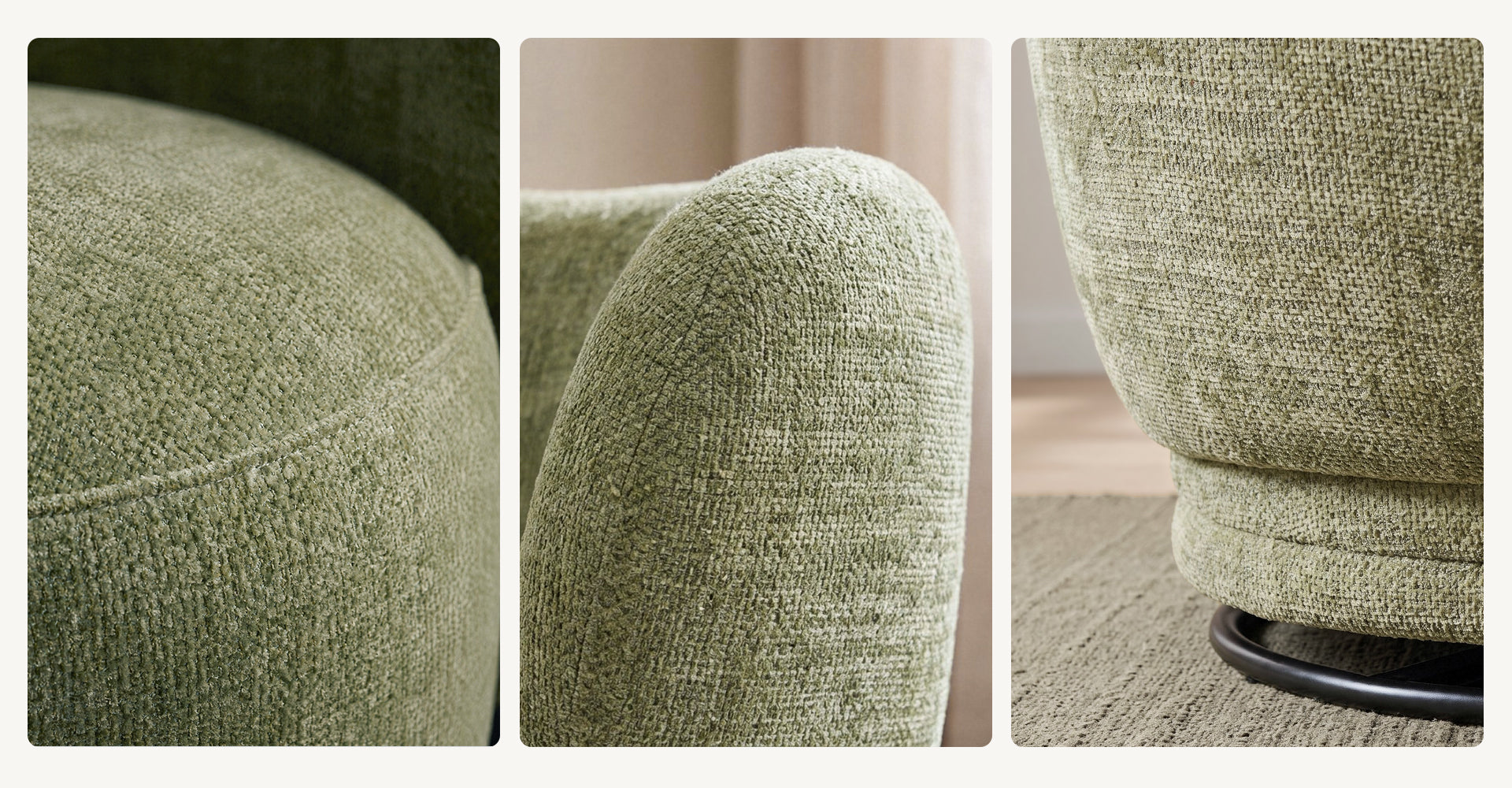 HUGGING CURVED BACKREST