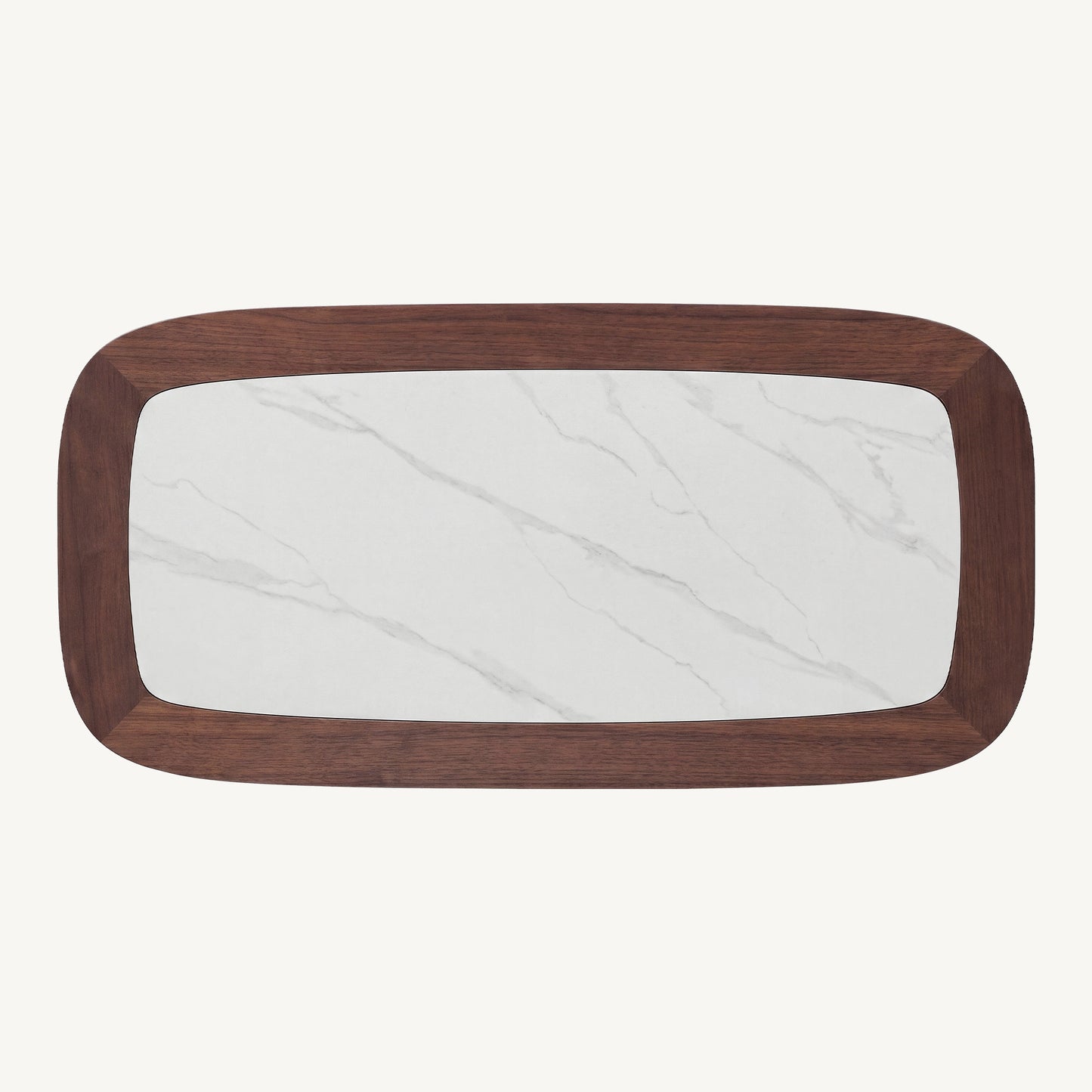 [Pre-Sale] Amalfi Sintered Stone & Teak Outdoor Coffee Table