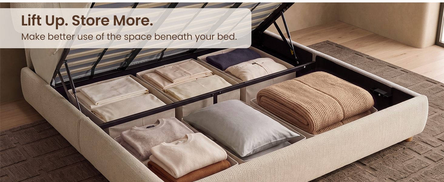 Storage Beneath Your Bed