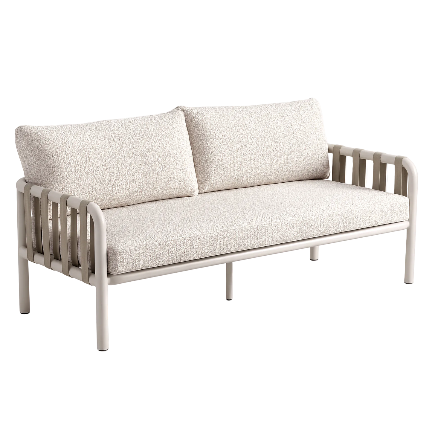 [Pre-Sale] Bold Tube Webbing Outdoor Loveseat