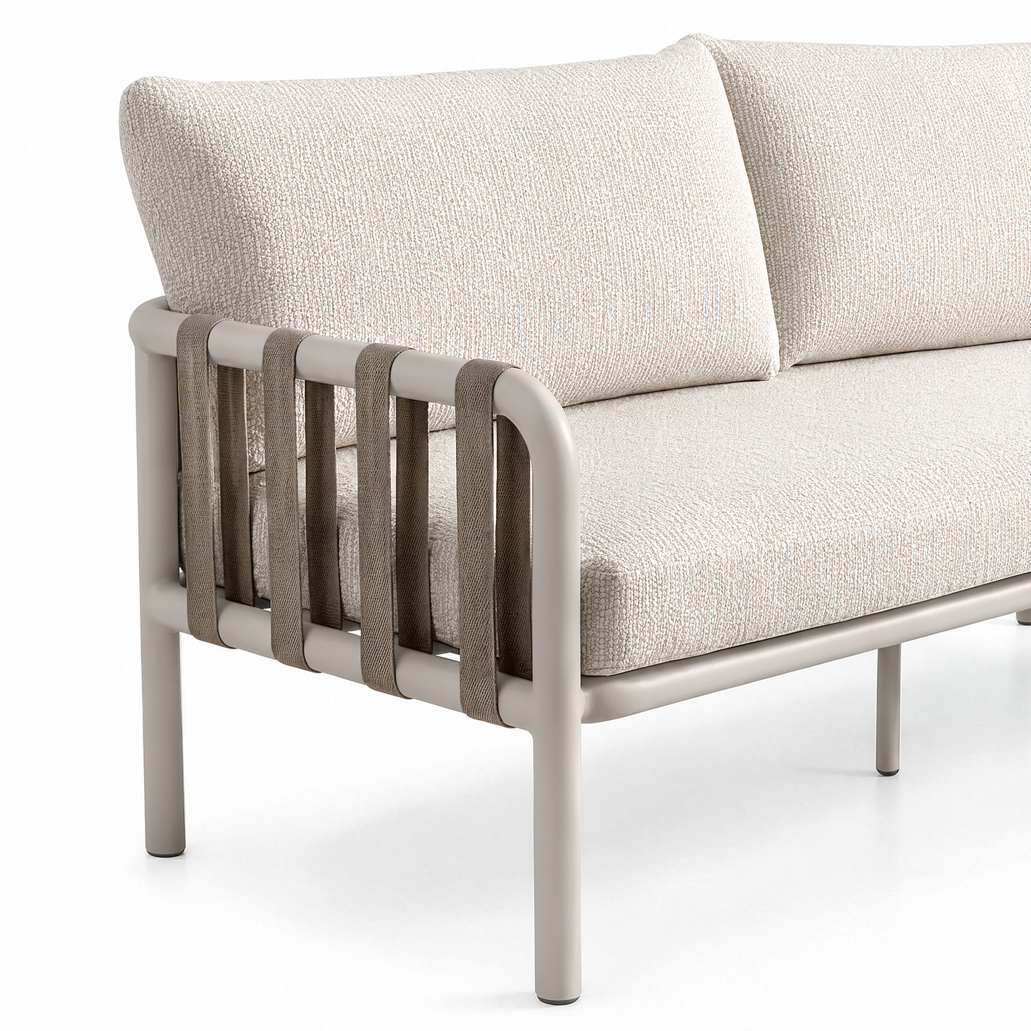 [Pre-Sale] Bold Tube Webbing Outdoor Loveseat