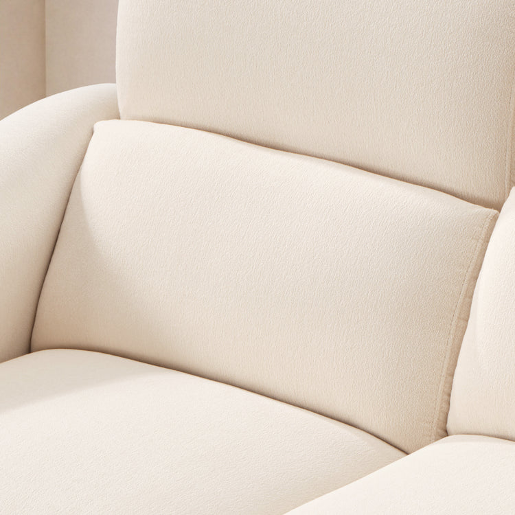 Cirrus 59" Beige Zero Gravity Power Reclining Loveseat Sofa with USB & Type-C