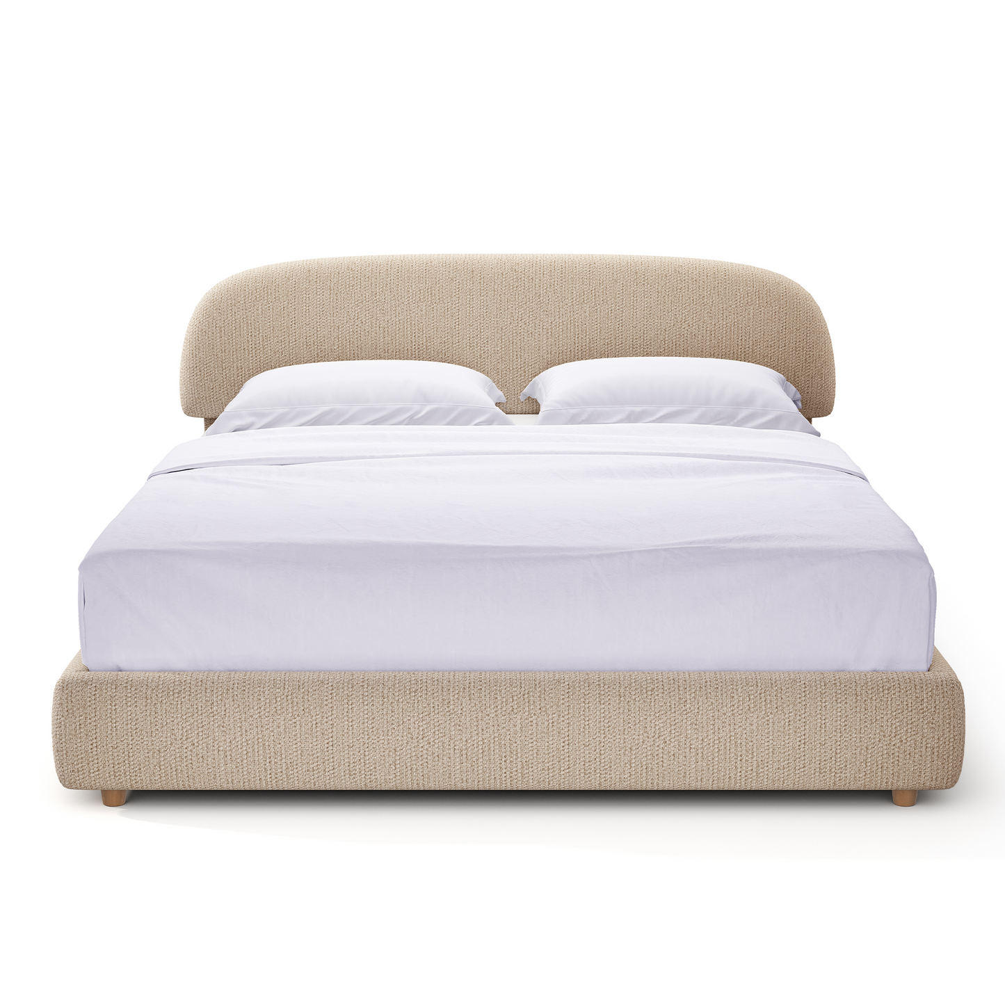 Elara King Lift-Up Storage Bed Frame with Adjustable Headboard, Brown