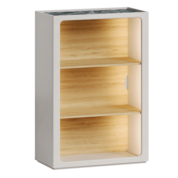 FlexMod 31.5" Modular Open Bookshelf with Adjustable Shelves