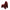 Gorilla-Shaped Accent Ottoman - Burgundy Shimmer Chenille Footrest, 24.8" Wide