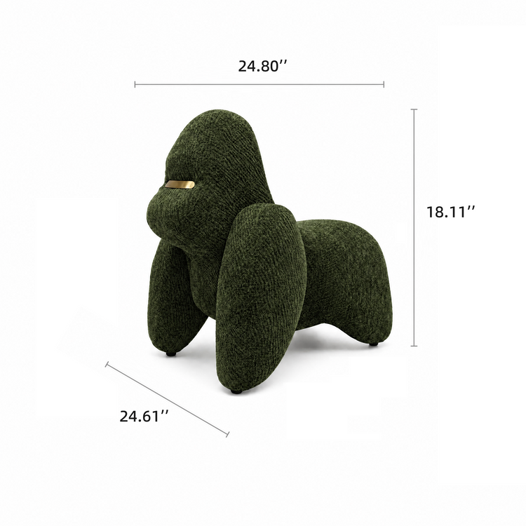 Seat graphic shows 24.80-inch width, 18.11-inch height, and 24.61-inch depth