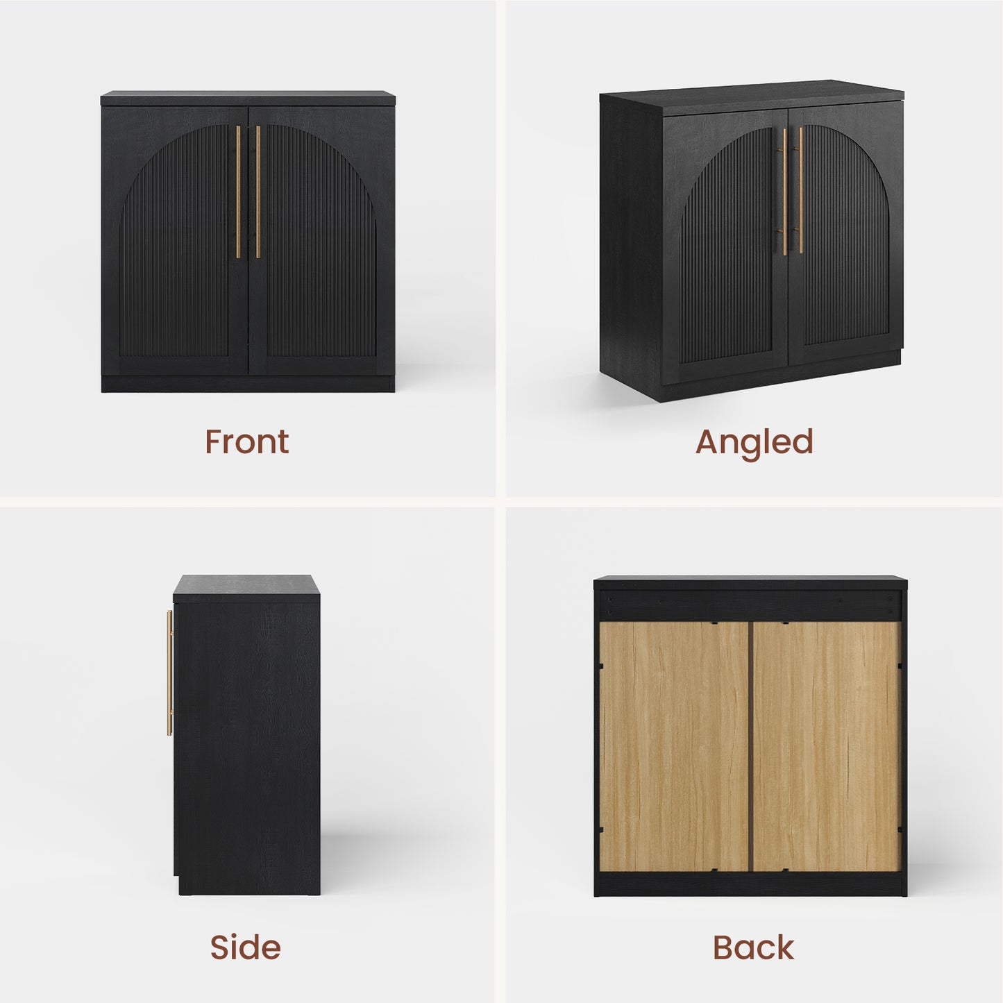 [Pre-sale] Harmo Block Arched Sideboard Cabinet