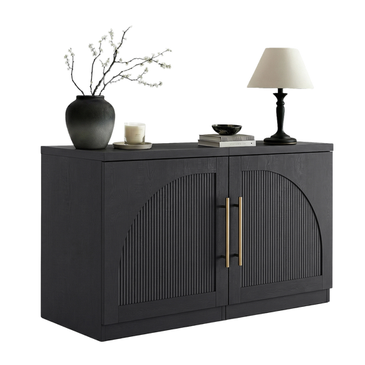 Harmo Block Arched Storage End Table Set of 2
