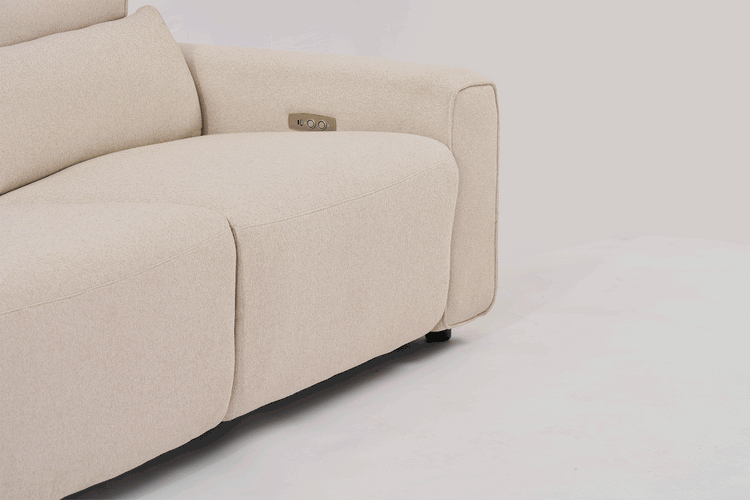 [Pre-Sale] 78.7" Power Reclining Sofa Loveseat with Free Modular Combination