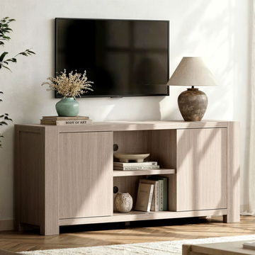 Nolan 58''TV Stand Media Console with Charging Station