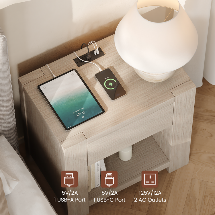 Nolan Charging Nightstand