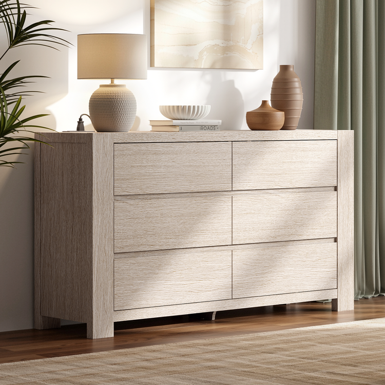 Nolan Extra-Thick 6-Drawer Dresser