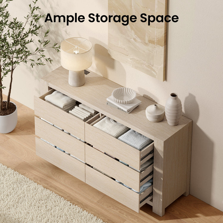 Nolan Extra-Thick 6-Drawer Dresser