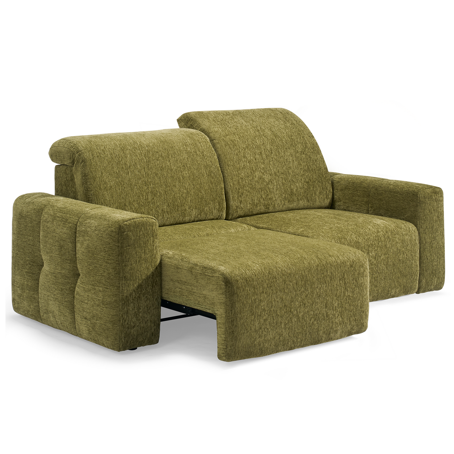 [Pre-Sale] Power Reclining Loveseat with Independent Headrest & Footrest – 2-Seat Modular Sectional Sofa