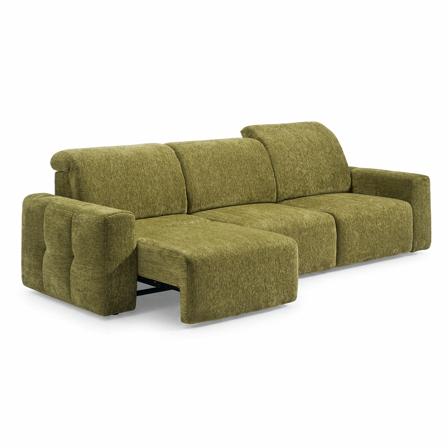 [Pre-Sale] Power Reclining Sofa with Independent Headrest & Footrest – 3-Seat Modular Sectional Couch