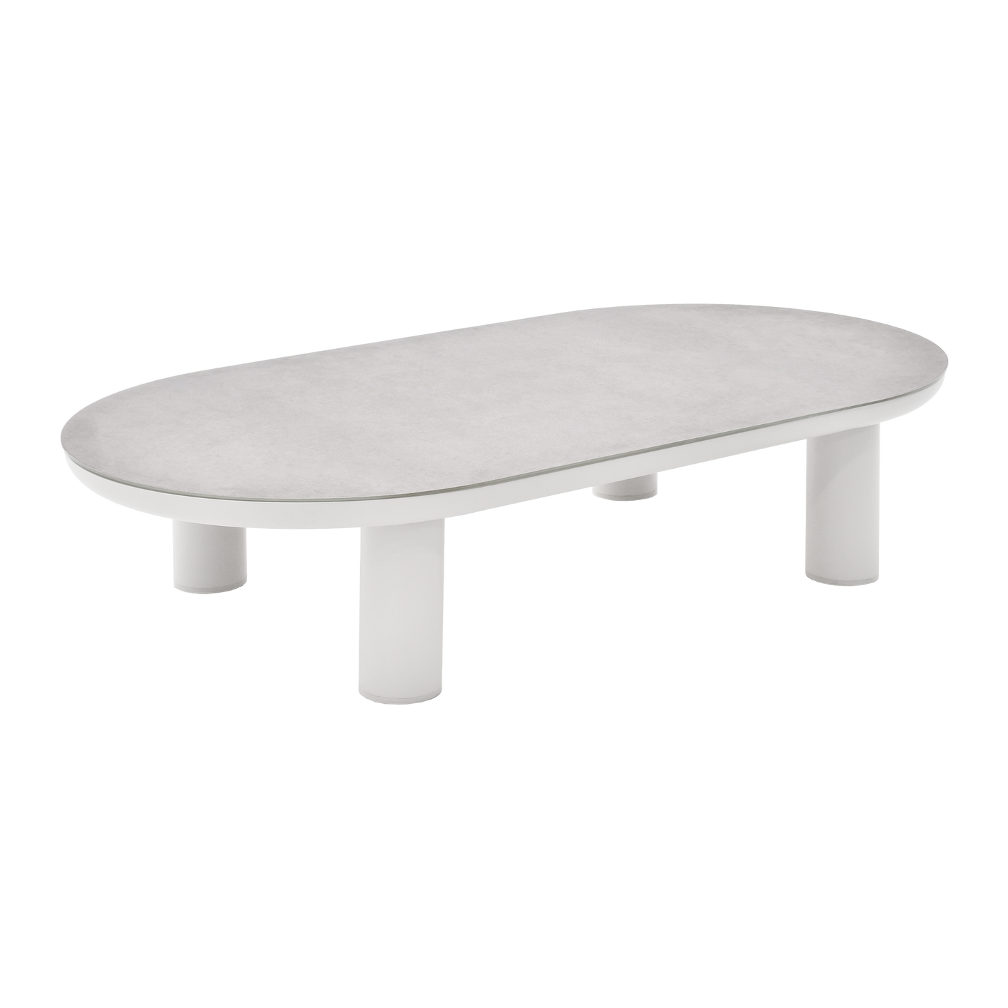 [Pre-Sale] Round Tube Outdoor 51" Sintered Stone Coffee Table