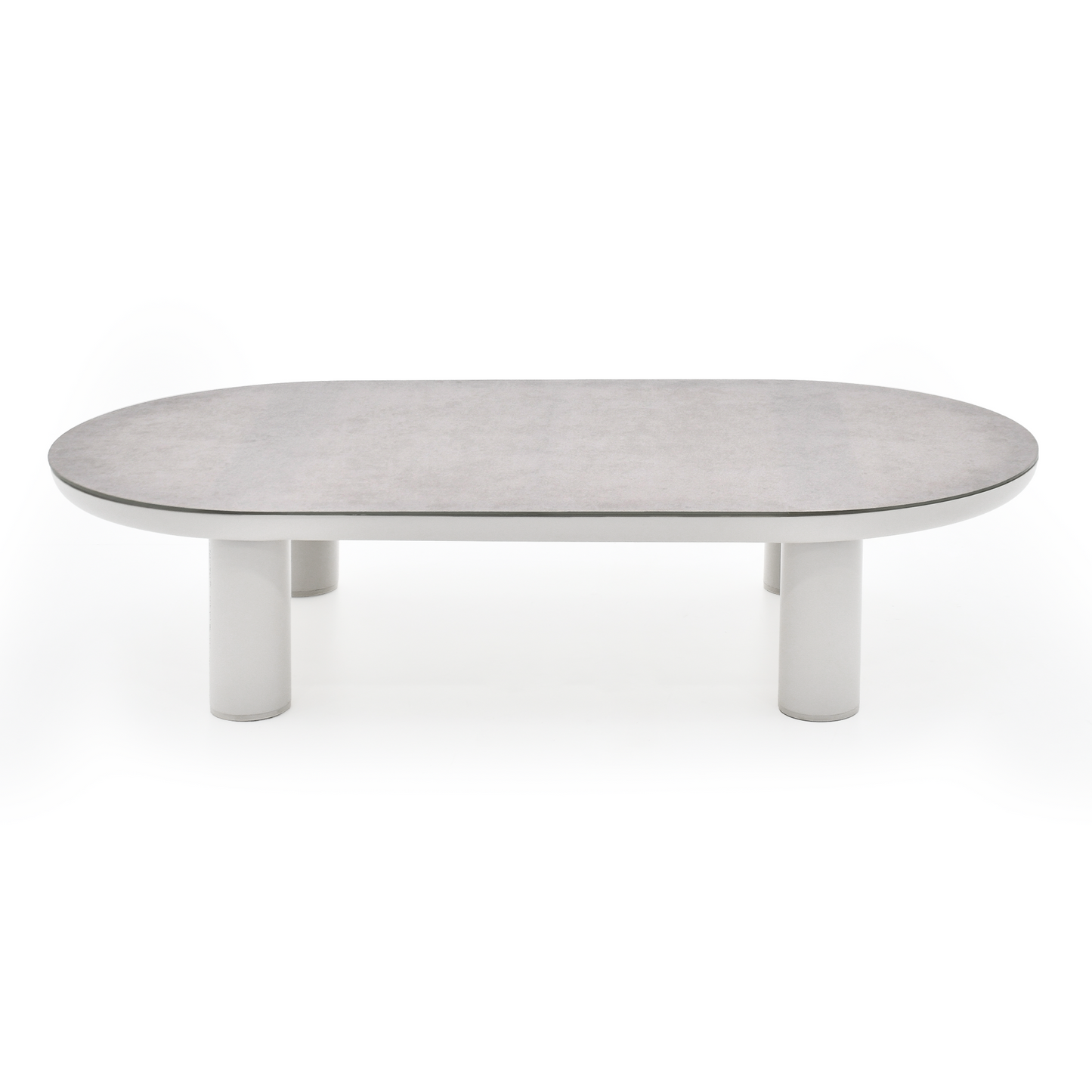 [Pre-Sale] Round Tube Outdoor 51" Sintered Stone Coffee Table
